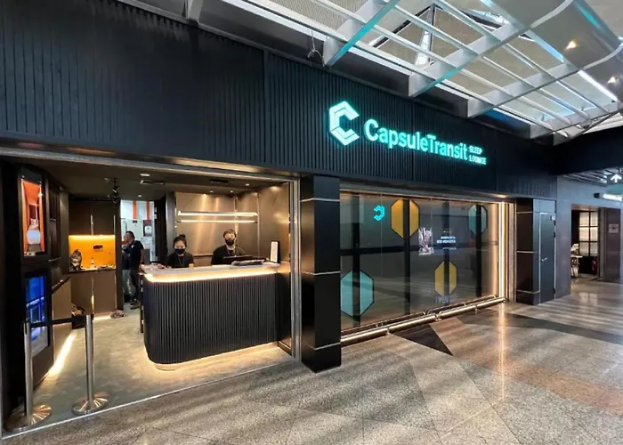 Capsuletransit Sleep Lounge Klia T1 Airport Hotel - Landside, Public Area At Lvl 5 Sepang